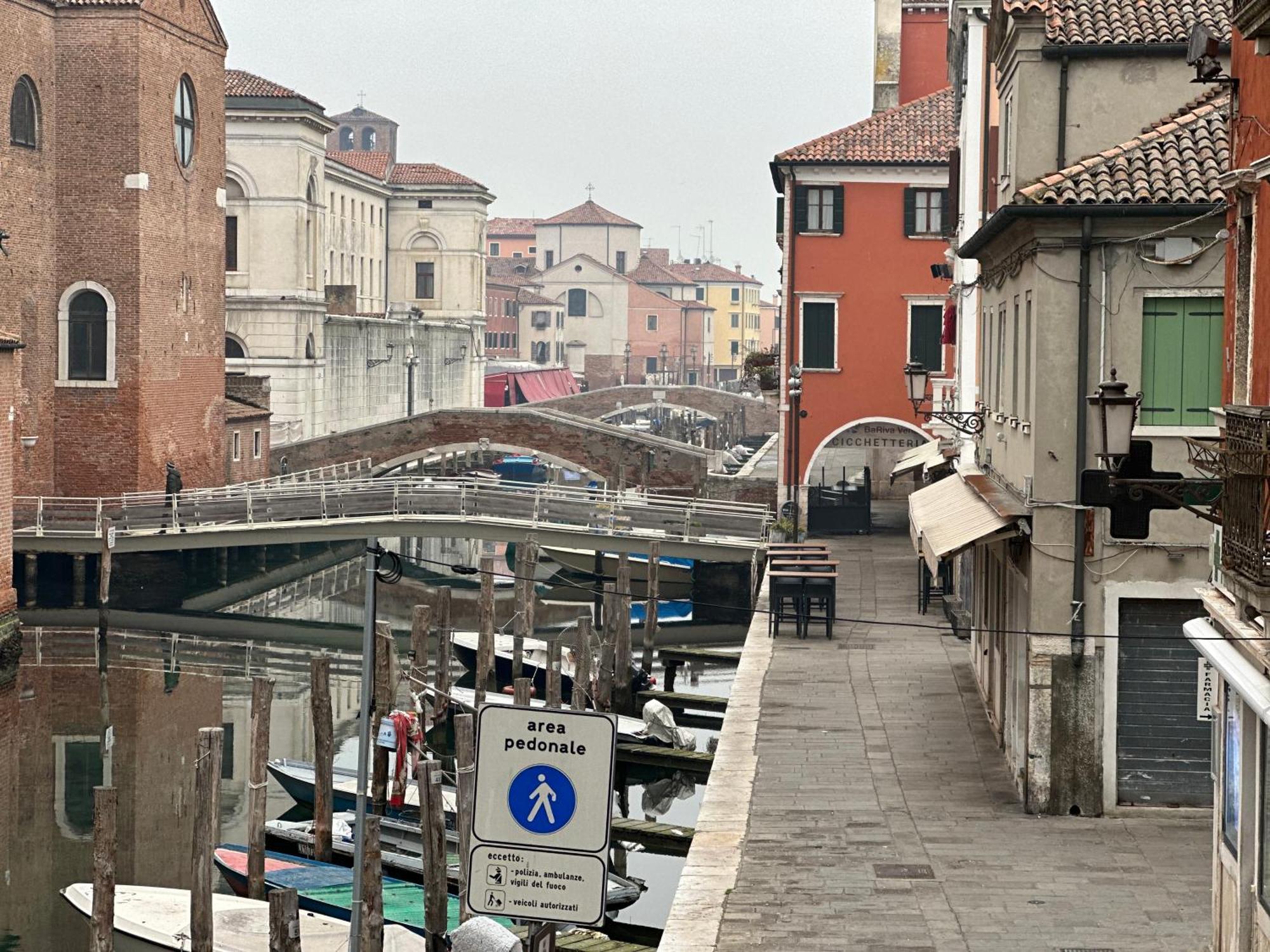 Sora Al Ponte Leilighet Chioggia Eksteriør bilde